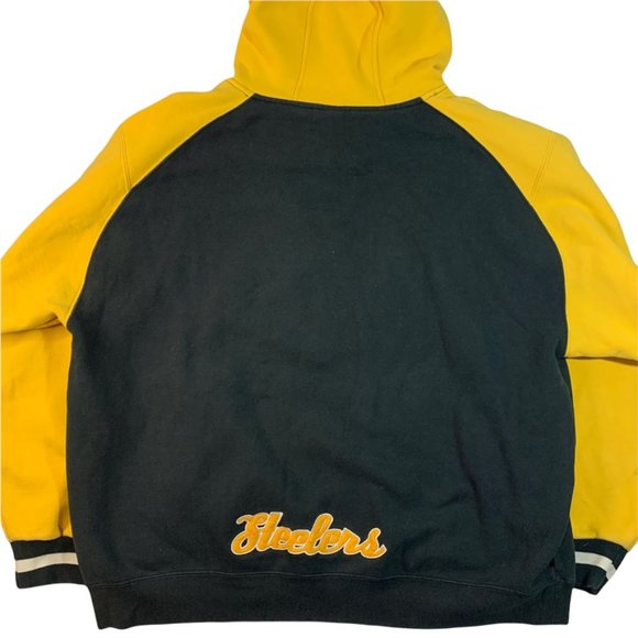 Pittsburgh Steelers NFL Classic Reebok hoodie hooded sweatshirt Large - Picture 2 of 3